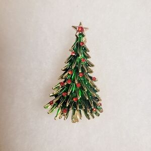 Christmas Tree Brooch NWT